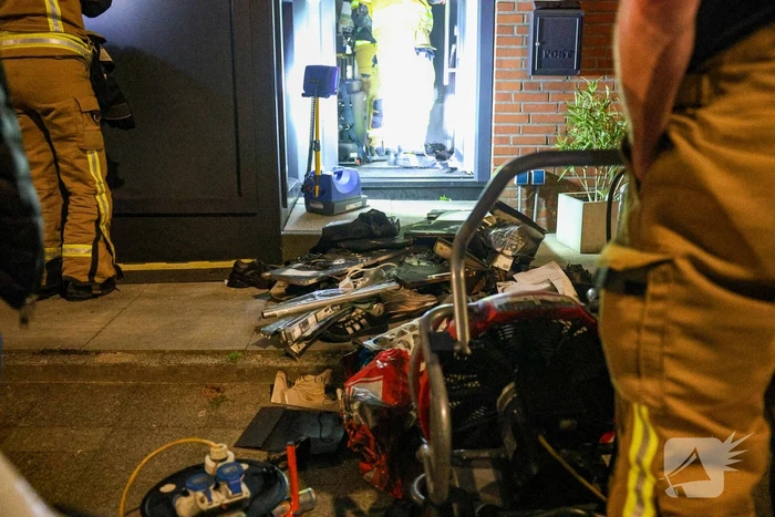 Kind onder behandeling na brand in meterkast