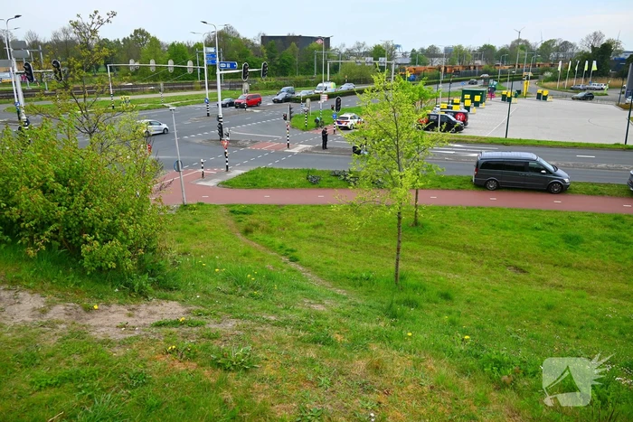 Persoon op fiets gewond bij aanrijding