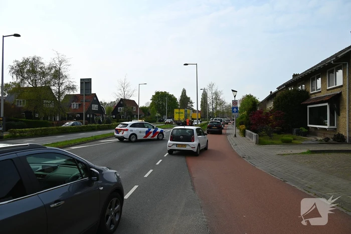Oudere rijdt spook en komt in botsing met vrachtwagen