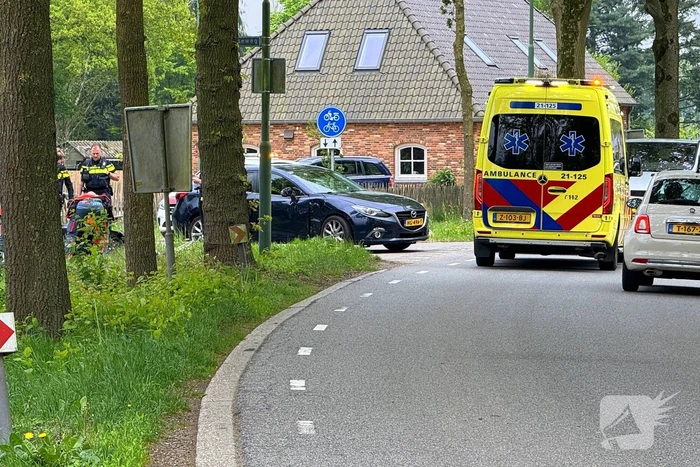 Scooterrijder aangereden door automobilist