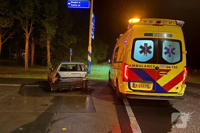 Beschonken bestuurder zorgt voor forse schades