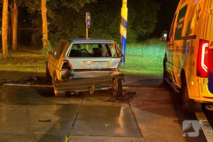 Beschonken bestuurder zorgt voor forse schades