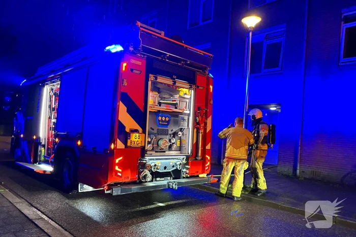 Brand in appartementencomplex veroorzaakt ontruiming