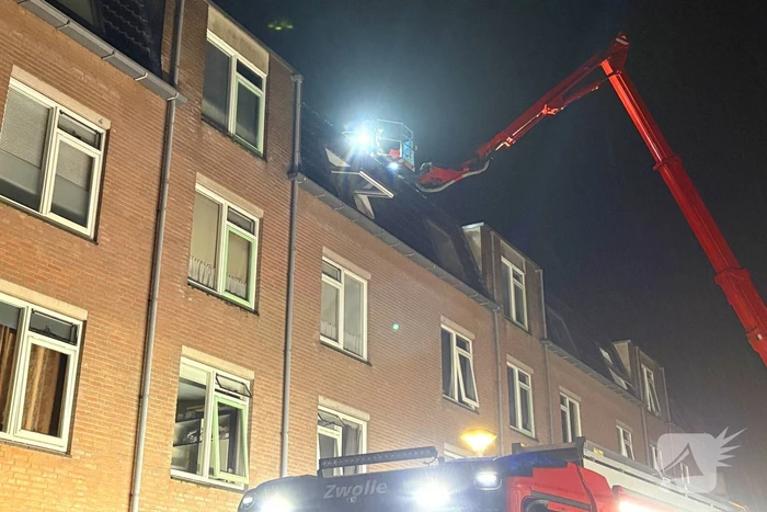 Brand in appartementencomplex veroorzaakt ontruiming