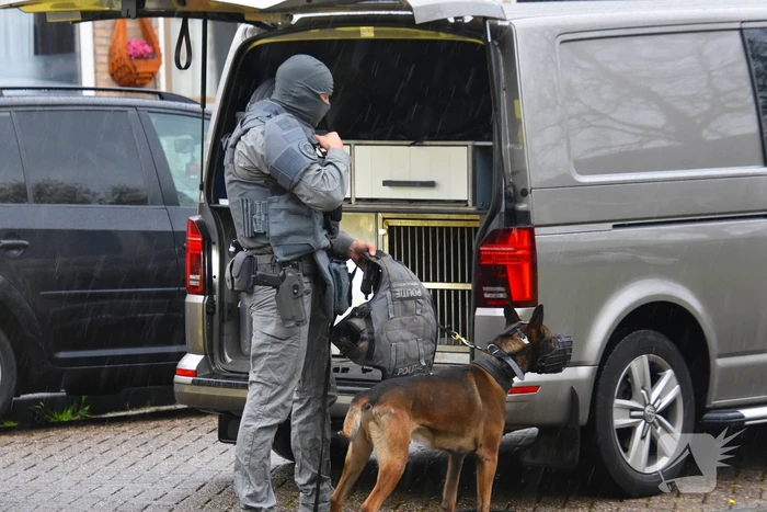 Aanhouding bij inval door arrestatieteam