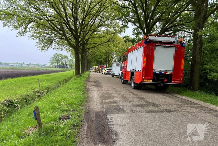 70-jarige overleden bij ongeval met tractor op bouwplaats