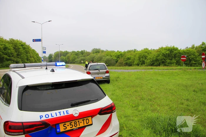 Meerdere voertuigen betrokken bij aanrijding op afrit