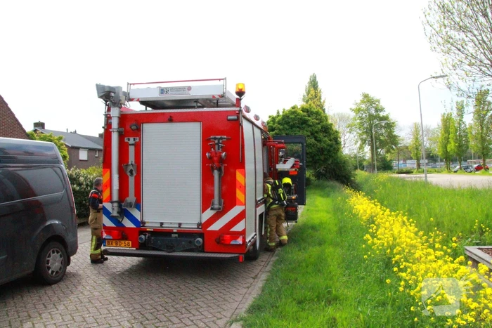 Gaslekkage tijdens graafwerkzaamheden