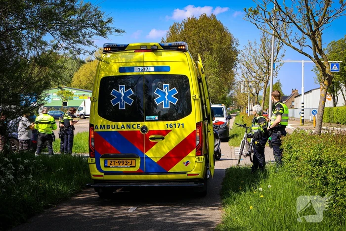 Scooterrijder gewond bij aanrijding met automobilist