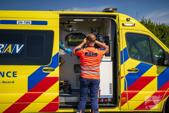 Motorrijder zwaargewond bij ongeval