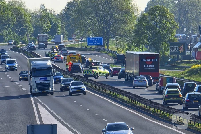 Ongeluk veroorzaakt verkeersopstoppingen