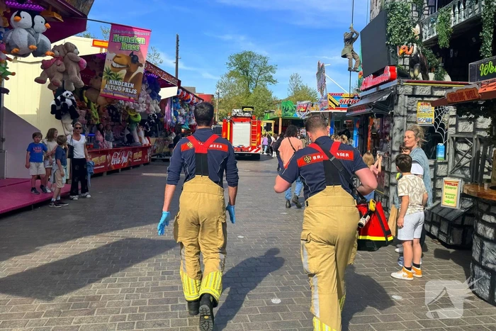 Traumateam ingezet voor ongeval op kermis