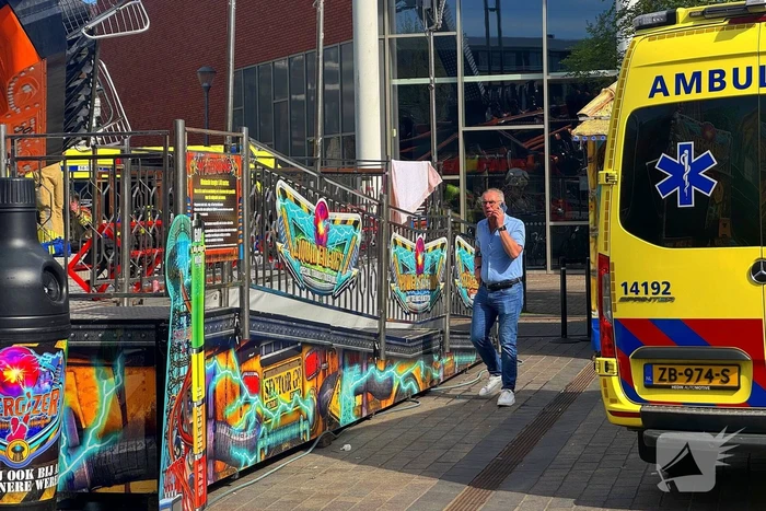 Traumateam ingezet voor ongeval op kermis