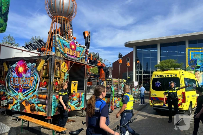 Traumateam ingezet voor ongeval op kermis