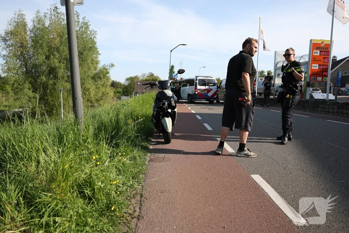 Ttraumateam ingezet voor zwaargewonde scooterrijder