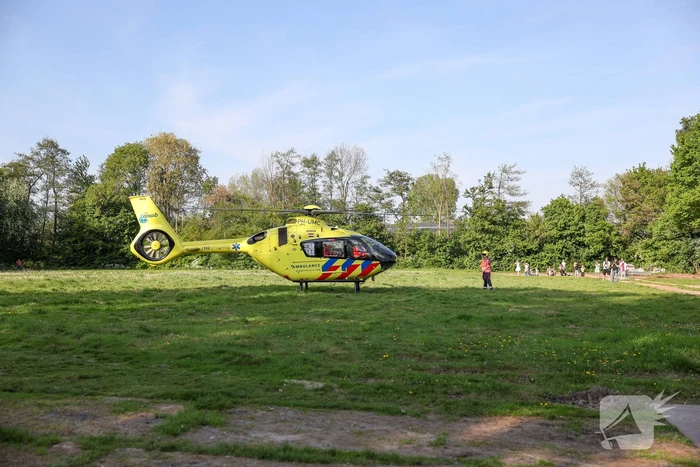 Ttraumateam ingezet voor zwaargewonde scooterrijder