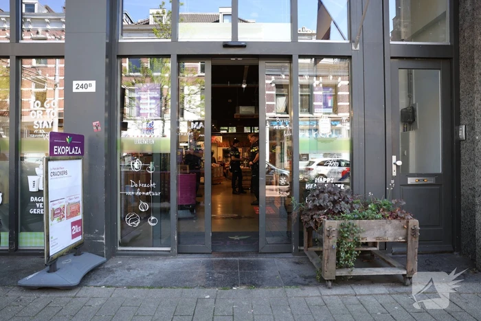 Overval op biologische supermarkt