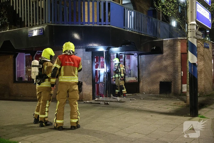 Hevige explosie veroorzaakt schade aan restaurant