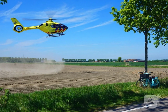 Kind valt van fiets en raakt gewond