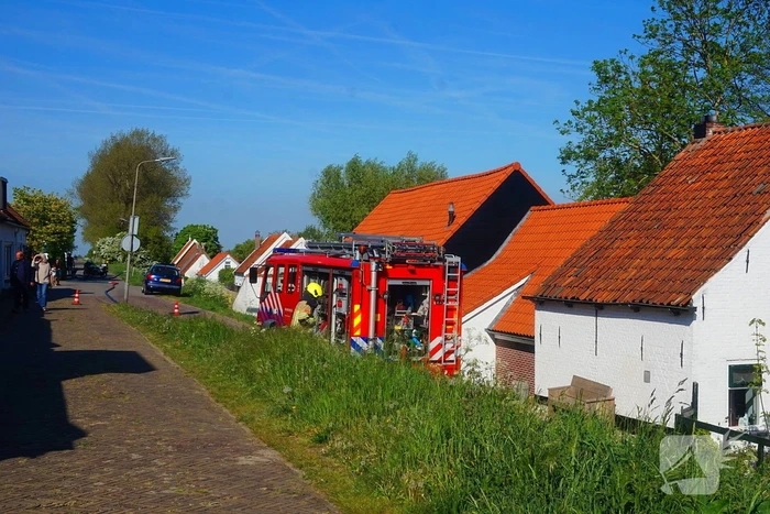 Brandweer ingezet voor brand in woning