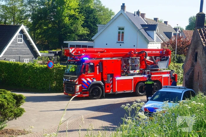Brandweer ingezet voor brand in woning