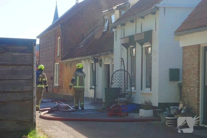 Brandweer ingezet voor brand in woning