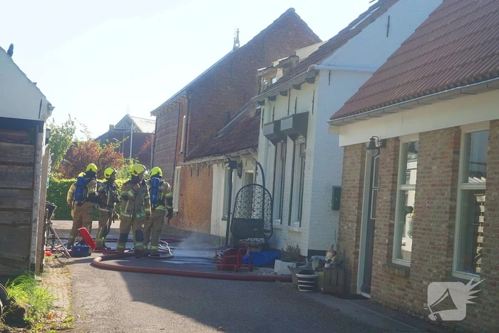 Brandweer ingezet voor brand in woning