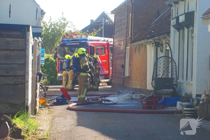 Brandweer ingezet voor brand in woning