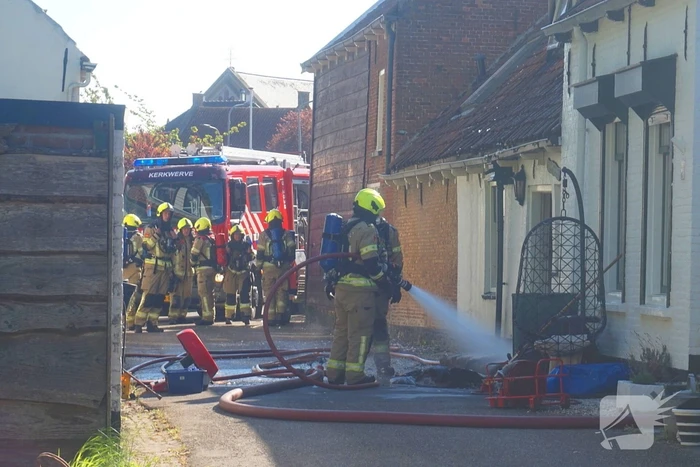 Brandweer ingezet voor brand in woning