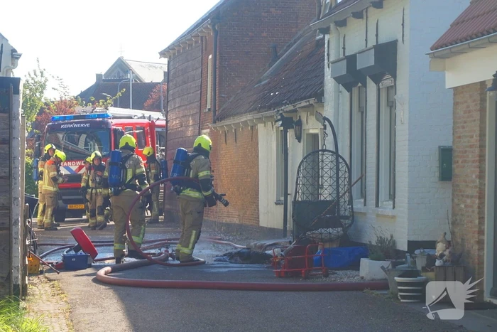 Brandweer ingezet voor brand in woning