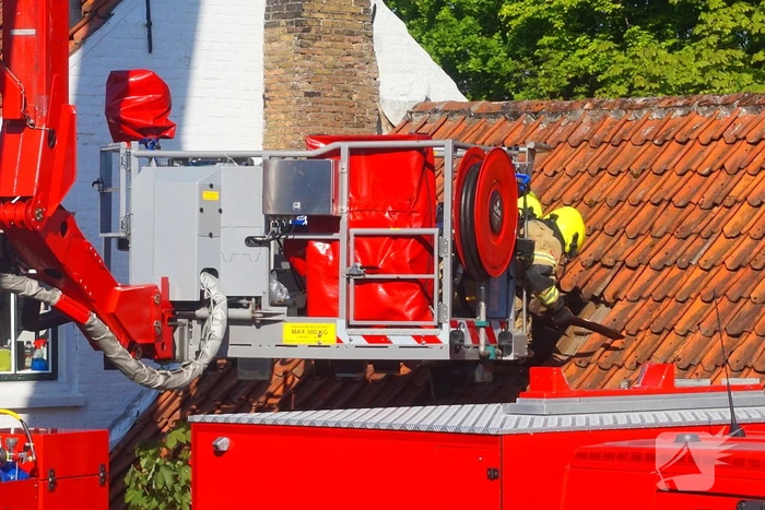 Brandweer ingezet voor brand in woning