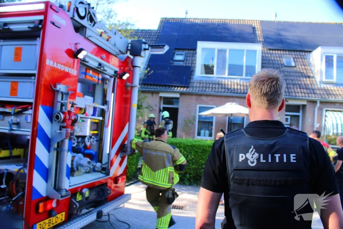 Brandweer ingezet voor brand in woning