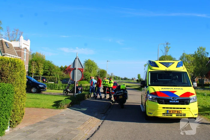 Persoon gewond bij ongeval