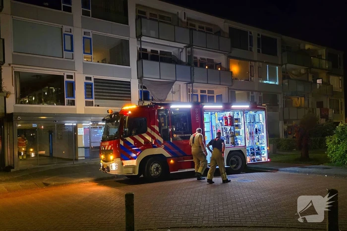 Politie stelt sporen veilig na melding woningbrand