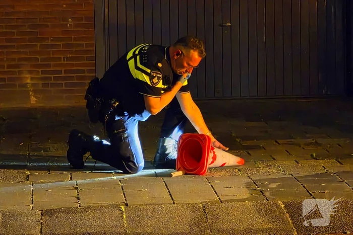 Politie stelt sporen veilig na melding woningbrand