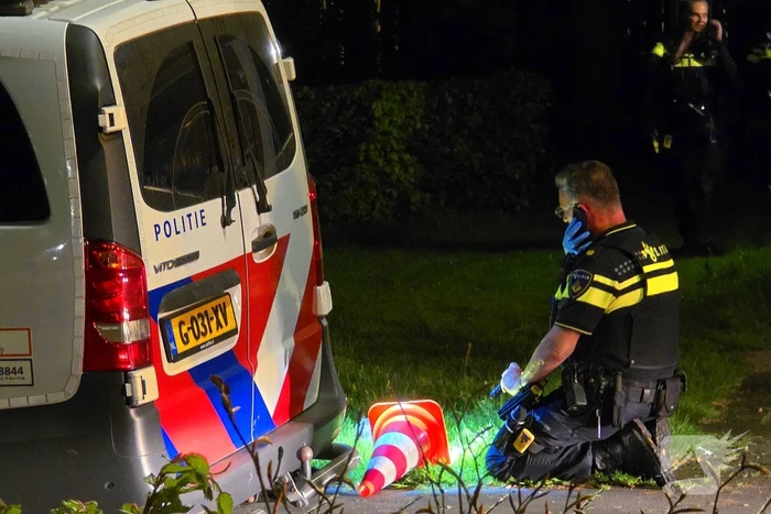 Politie stelt sporen veilig na melding woningbrand