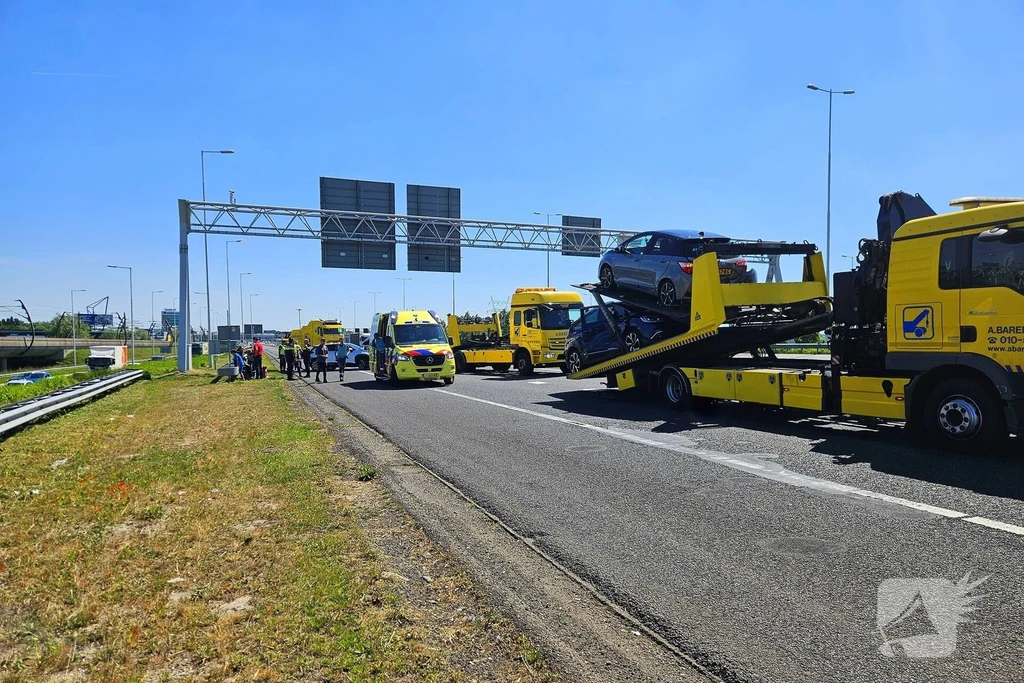Rijksweg A15 L 55,0 y 112 meldingen Rotterdam 