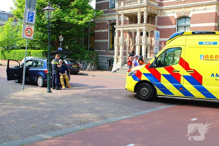 Ongeval met fatbike en auto