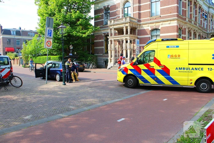 Ongeval met fatbike en auto