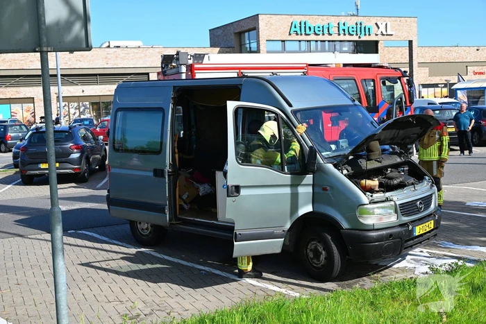 DHL-medewerker voorkomt erger bij brand