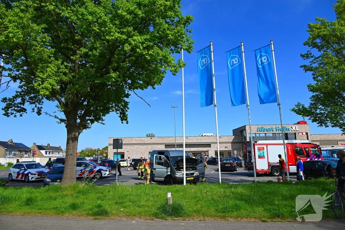 DHL-medewerker voorkomt erger bij brand