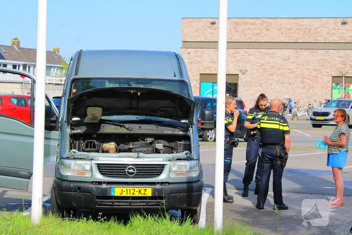 DHL-medewerker voorkomt erger bij brand