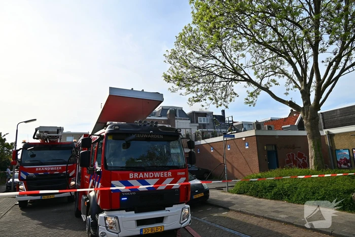 Veel rookontwikkeling bij brand in appartementen boven winkels