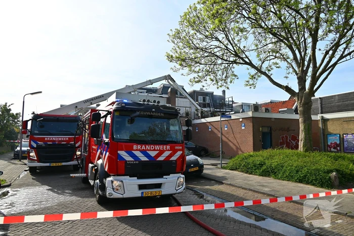 Veel rookontwikkeling bij brand in appartementen boven winkels