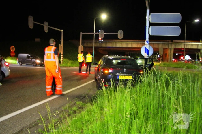 Ongeval zorgt voor afsluiting van rijstroken