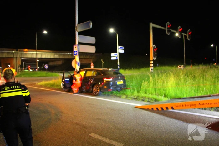 Ongeval zorgt voor afsluiting van rijstroken
