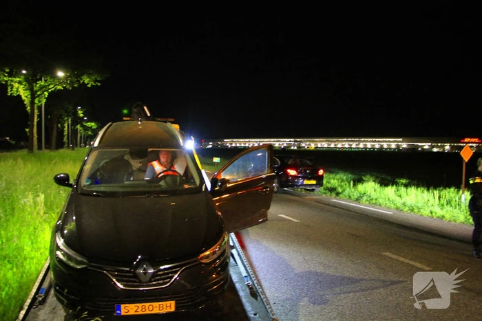 Ongeval zorgt voor afsluiting van rijstroken