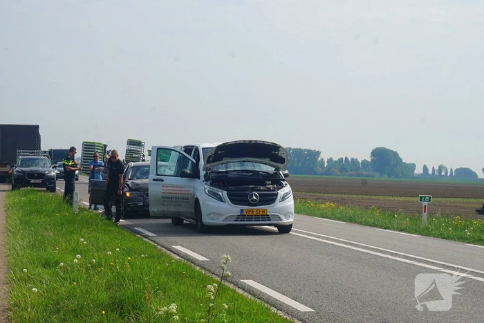 ongeval kloosterweg - n654 noordgouwe
