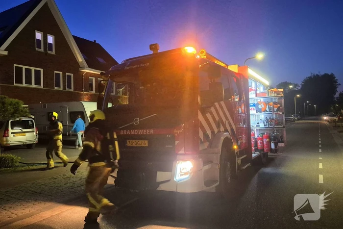 Ambulance opgeroepen bij zolderbrand