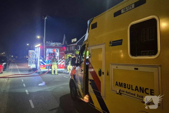 Ambulance opgeroepen bij zolderbrand